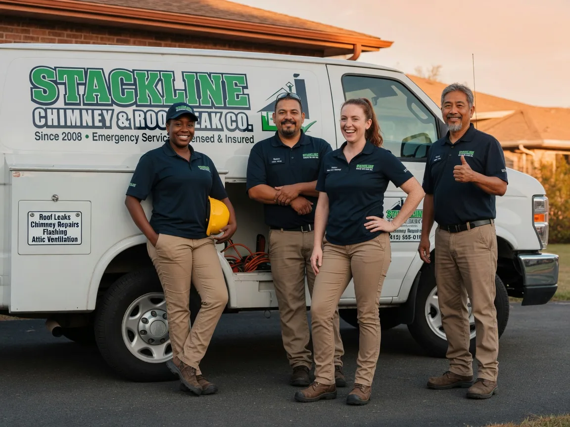 Chimney flashing repair company in Decatur, NE